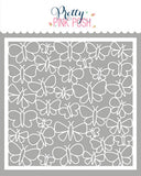 Butterfly Background Stencil
