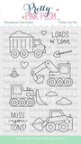 Construction Trucks Stamp Set