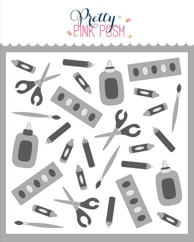 Crafty Background Stencils (3 Pack)