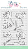 Crocus Flowers Stamp Set