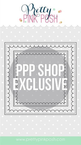 Scallop Squares Dies