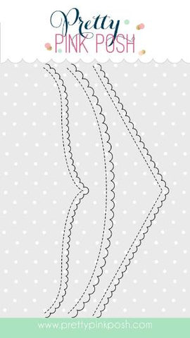 Scallop Borders 2 Dies