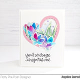 Crocus Flowers Stamp Set