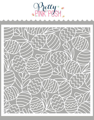 Easter Background Stencil – Pretty Pink Posh LLC