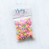 Flower Power Clay Confetti