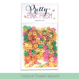 Tropical Flowers Sequins Mix