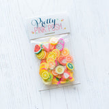 Fresh Fruit Clay Confetti