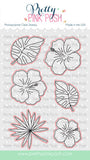 Hibiscus Flowers Stamp Set