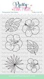 Hibiscus Flowers Stamp Set