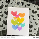 Layered Hearts Stencils (2 Pack)