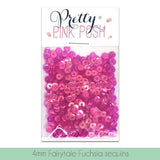4mm Fairytale Fuchsia Sequins