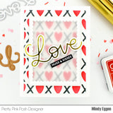 Hot Foil Large Love