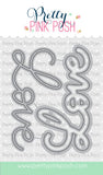 Large Love Shadow Die