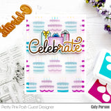 Layered Birthday Cakes Stencils (4 Pack)