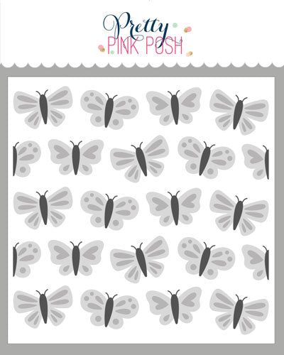 Layered Butterflies Stencils (3 Pack)
