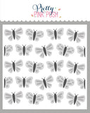 Layered Butterflies Stencils (3 Pack)