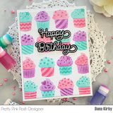 Layered Cupcakes Stencils (3 Pack)