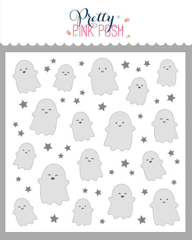 Layered Ghosts Stencils (3 Pack)