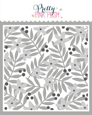 Layered Leaves & Flowers Stencils (3 Pack)