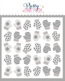 Layered Mittens Stencils (3 Pack)