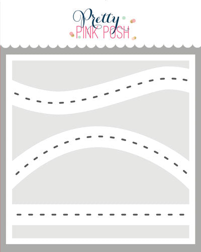 Layered Roads Stencils (3 Pack)