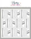 Layered Surfboards Stencils (2 Pack)