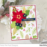 Layered Winter Foliage Stencils (3 Pack)