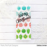 Merry Christmas Script Die