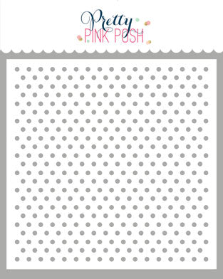 Mini Polka Dots Stencil