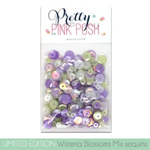 Wisteria Blossoms Sequins Mix