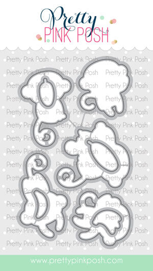 Monkey Friends Coordinating Dies