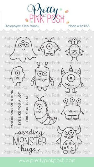 Monster Hugs Stamp Set