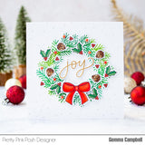 Pine Wreath Coordinating Dies