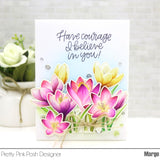 Crocus Flowers Stamp Set