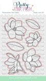 Magnolia Flowers Stamp Set