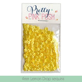 4MM Lemon Drop Sequins