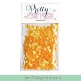 4MM Marigold Sequins