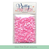 4mm Pink Blush Sequins