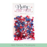 4mm Patriotic Sequins Mix