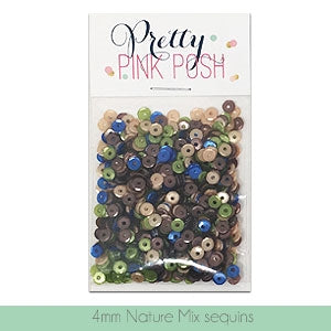 4mm Nature Sequins Mix