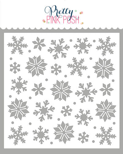 Snowflakes Stencil