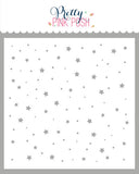 Starry Background Stencil