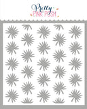 Tropical Leaves Stencil