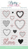 Valentine Hearts Stamp Set
