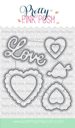 Valentine Hearts Coordinating Dies