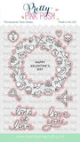 Valentine Wreath Stamp Set