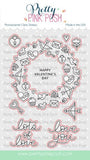 Valentine Wreath Coordinating Dies
