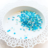 Winter Snowflakes Clay Confetti