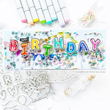 Balloon Alphabet Stamp Set