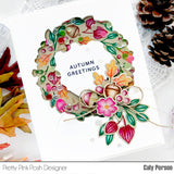 Autumn Wreath Coordinating Dies